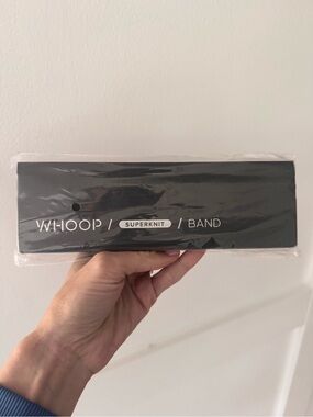 WHOOP SuperKnit Band — onyx - new unopened box